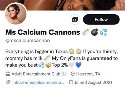 ms calcium cannons|@mscalciumcannon 